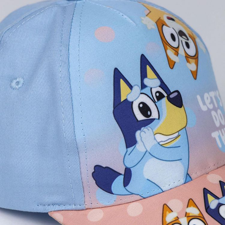 Παιδικό Καπέλο Τζόκεϊ 51εκ BLUEY σε 2 σχέδια