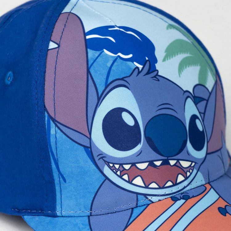 Σετ με 2 Παιδικά Καπέλα 53εκ [4-8χρ] DISNEY Lilo & Stitch Stitch & Angel