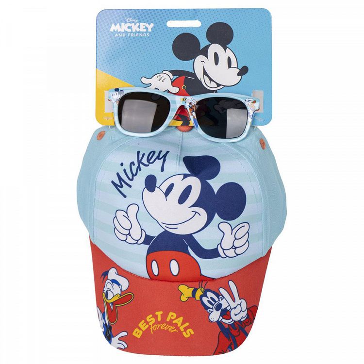 Σετ με Παιδικό Καπέλο Μ-51εκ & Γυαλιά Ηλίου DISNEY Mickey Mouse