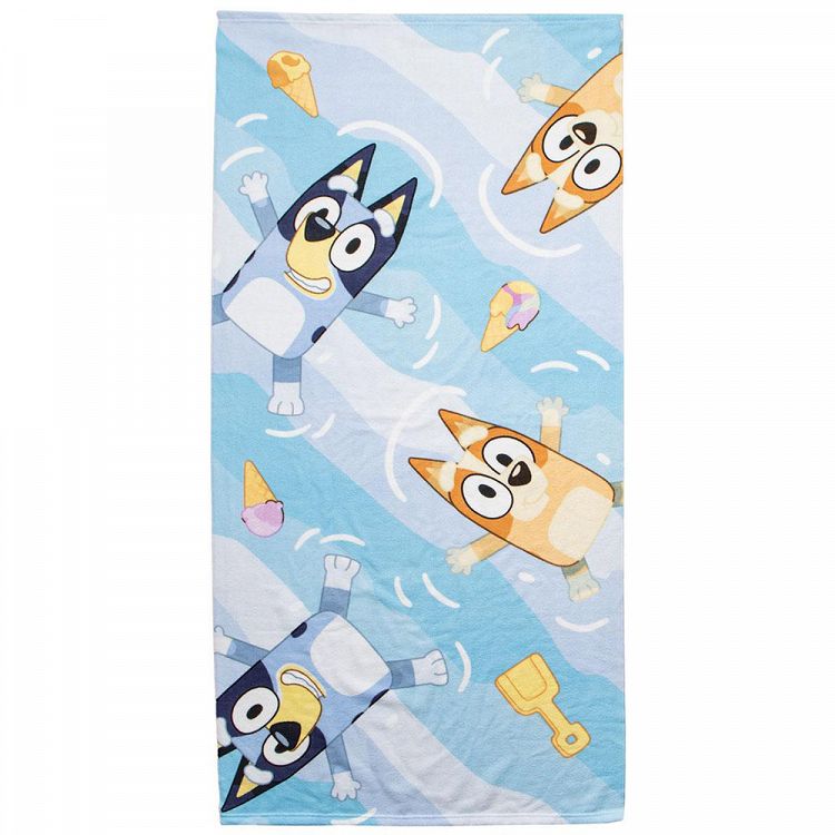 Σετ Τσάντα Παραλίας με Πετσέτα & Καπέλο BLUEY