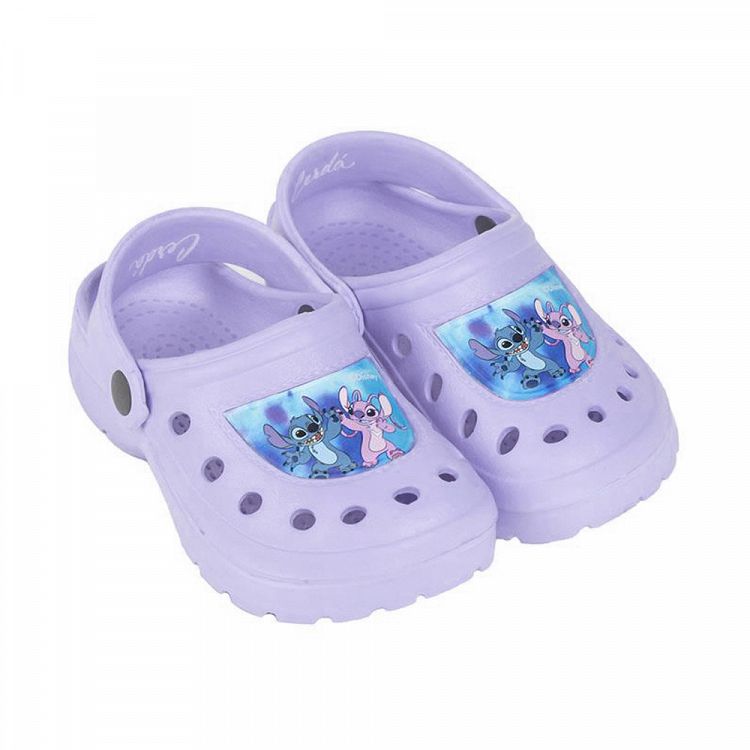 Παντόφλες τύπου Crocs από EVA DISNEY Lilo & Stitch Stitch & Angel - Μέγεθος 28/29