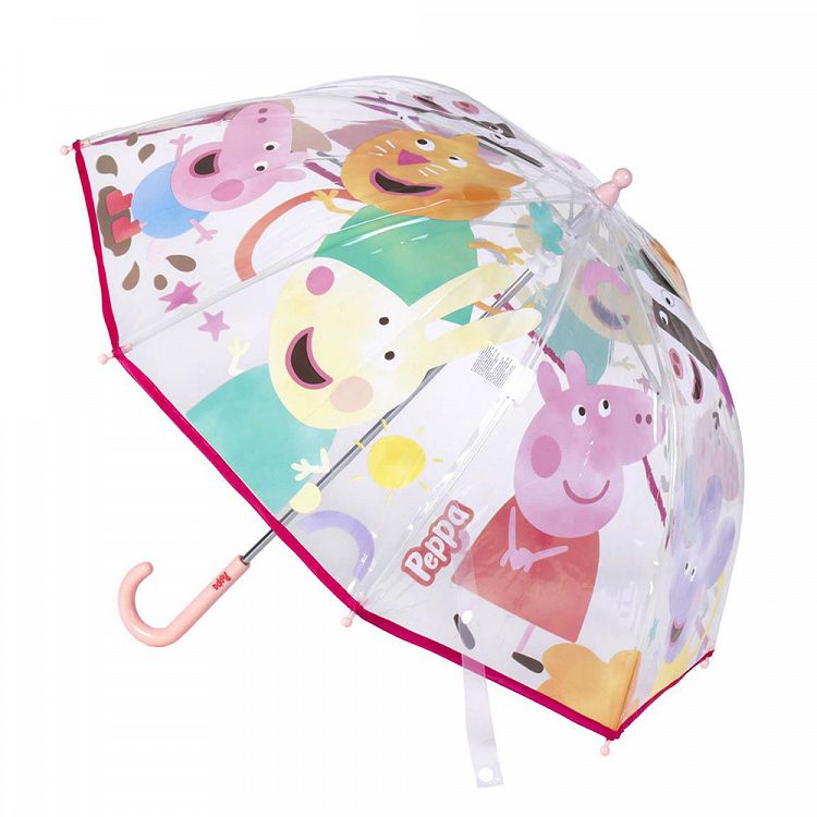 Ομπρέλα Φυσαλίδα 45εκ με άνοιγμα 71εκ PEPPA PIG