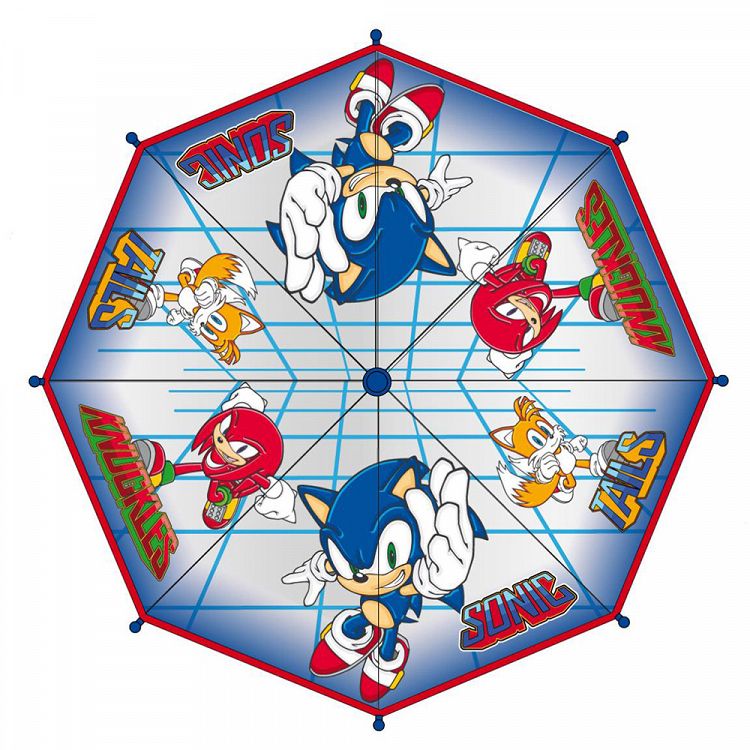 Ομπρέλα Φυσαλίδα 45εκ με άνοιγμα 71εκ SONIC THE HEDGEHOG