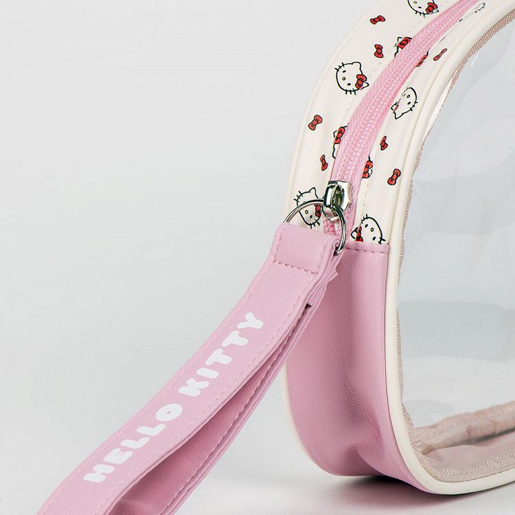 Διάφανο Νεσεσέρ Ταξιδιού με Τσαντάκι HELLO KITTY