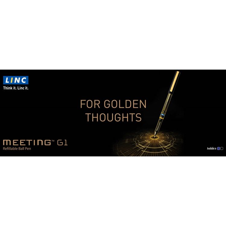 Ball pen LINC Meeting G1/μπλε
