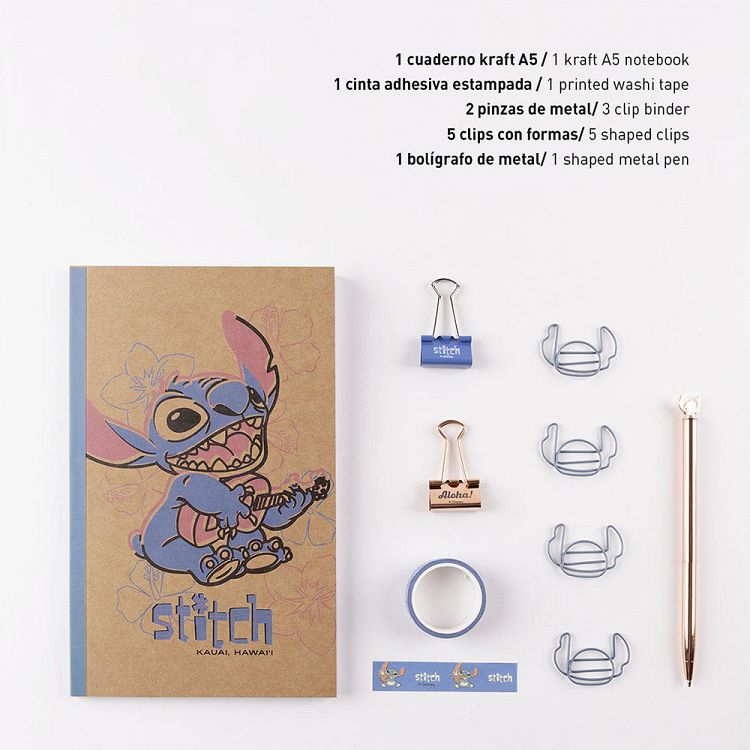 Σετ Δώρου Κραφτ με Είδη Γραφείου DISNEY Lilo & Stitch
