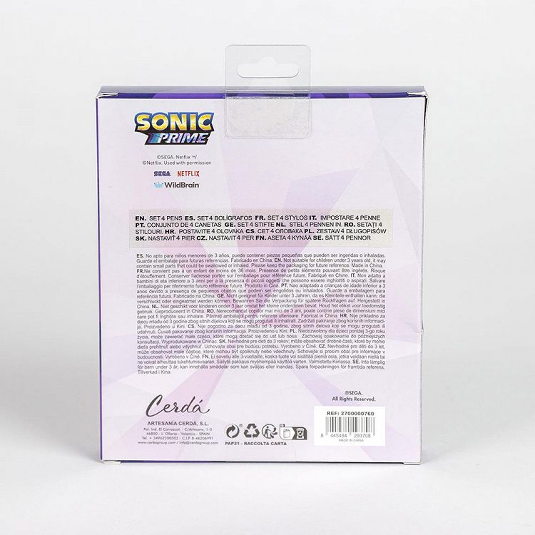Σετ με 4 Στυλό SONIC PRIME
