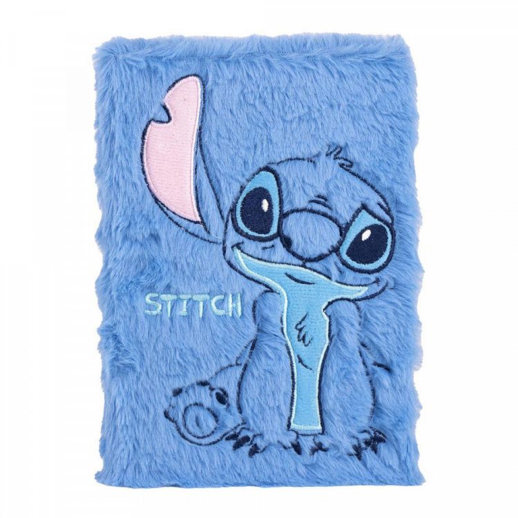 Premium Μαλλιαρό Τετράδιο Α5 DISNEY Lilo & Stitch