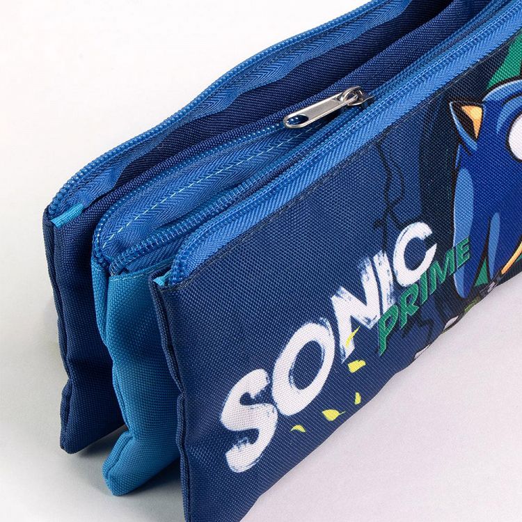 Κασετίνα Τριπλή 23εκ SONIC Prime
