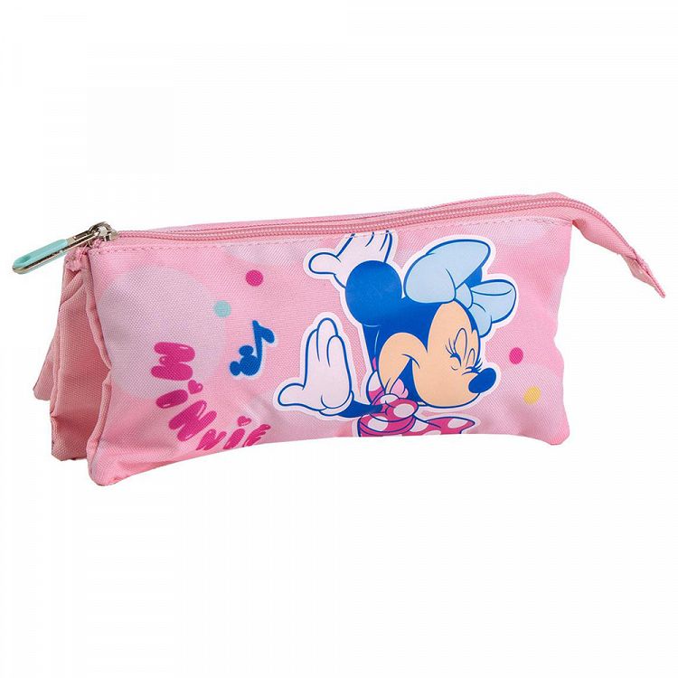 Κασετίνα Τριπλή 23εκ DISNEY Minnie Mouse