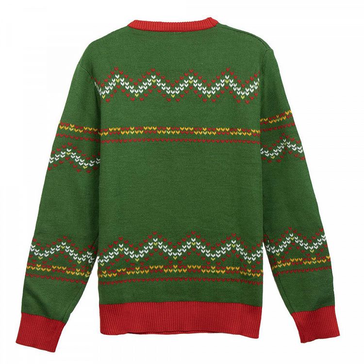 Πλεκτή Μπλούζα σε 6 Μεγέθη (XS-XXL) GRINCH S