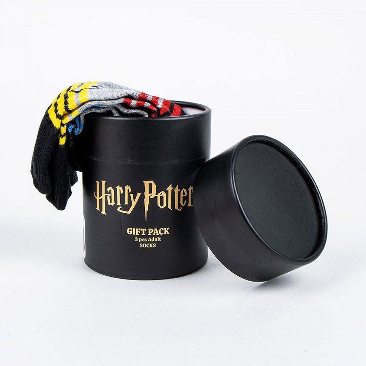 Κάλτσες σε Μαύρο Κουτί Ένα Μέγεθος 38/45 HARRY POTTER (Κουτί με 3 ζευγάρια)