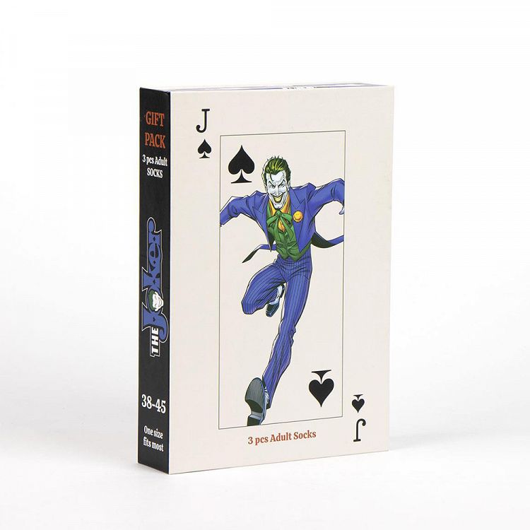 Κάλτσες σε Κασετίνα-Βιβλίο, Ένα Μέγεθος 38/45 DC COMICS Batman (Πακέτο με 3 ζευγάρια)