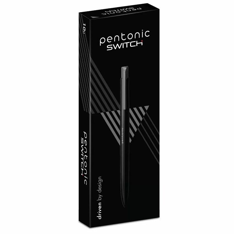 Ball pen LINC Pentonic Switch/μαύρο, κουτί 10τμχ