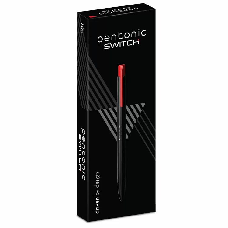 Ball pen LINC Pentonic Switch/κόκκινο, κουτί 10τμχ