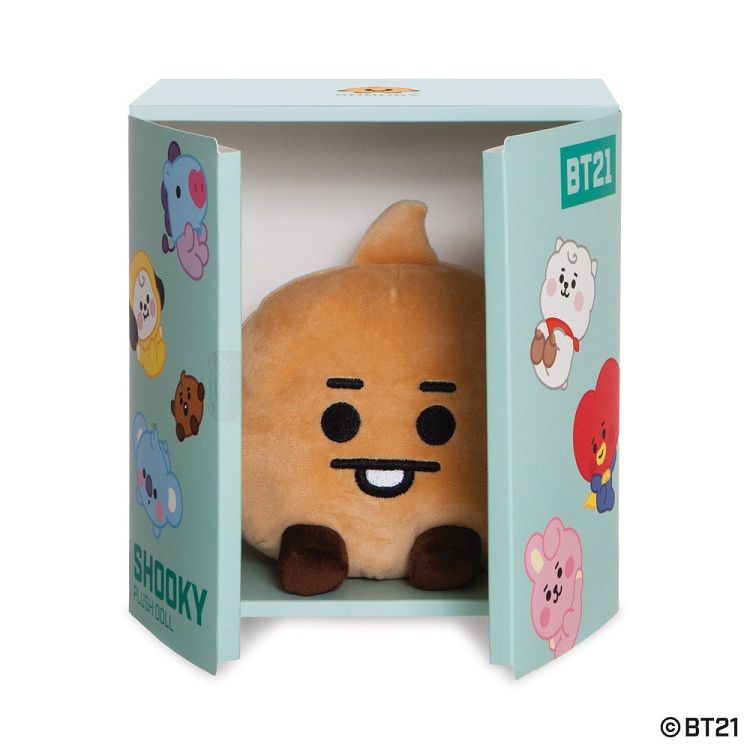 Λούτρινο Κουκλάκι σε Συσκευασία Δώρου BT21 Baby Shooky 20εκ