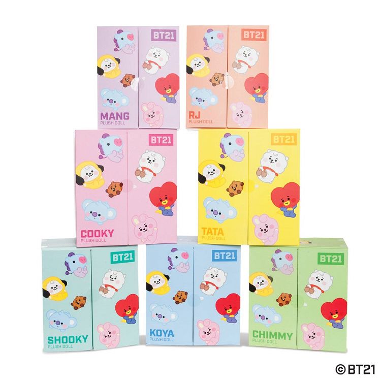 Λούτρινο Κουκλάκι σε Συσκευασία Δώρου BT21 Baby Shooky 20εκ