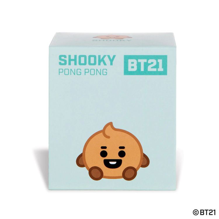 Λούτρινο Κουκλάκι σε Συσκευασία Δώρου BT21 Shooky Baby Pong Pong 5εκ