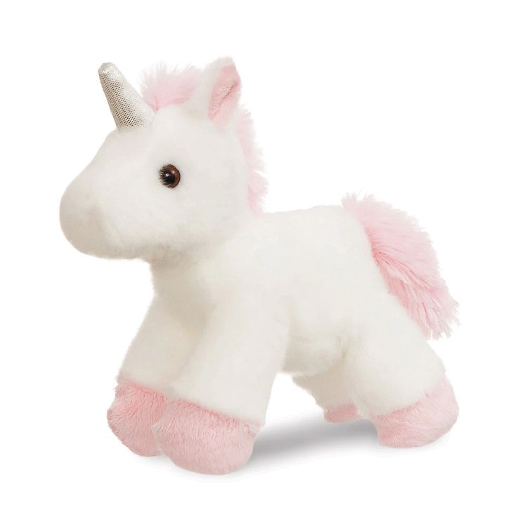 FANCY PALS Pink Bow Unicorn Λούτρινο Μονόκερος σε Τσαντάκι 20εκ