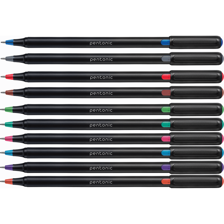 Ball pen LINC Pentonic/πορτοκαλί, 0.70mm, 12τμχ