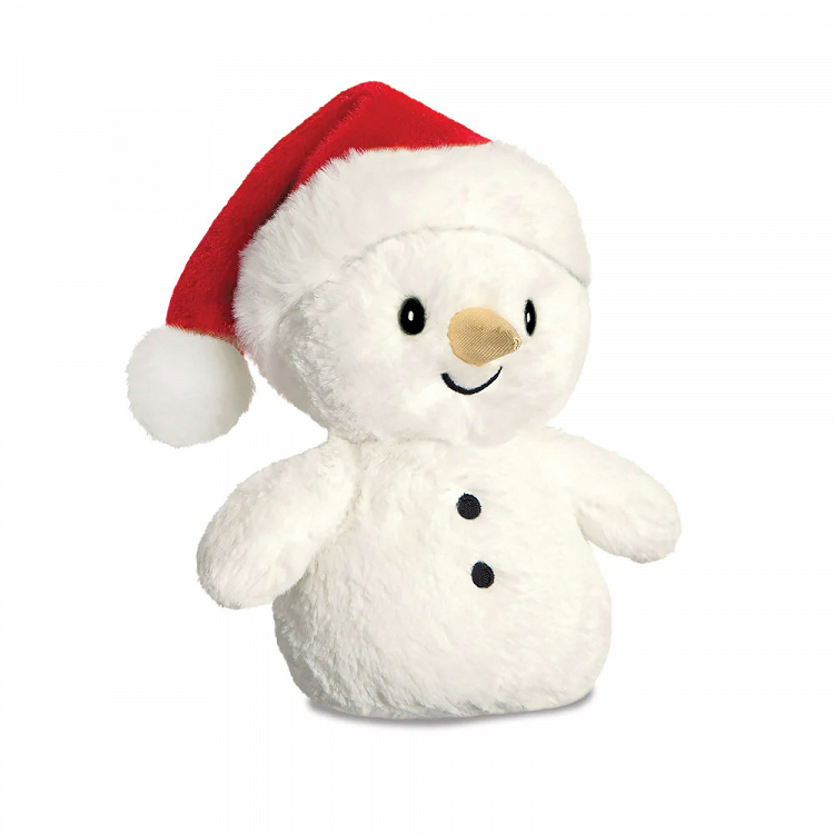 GLITZY TOTS Snowman Λούτρινο Χιονάνθρωπος 15εκ