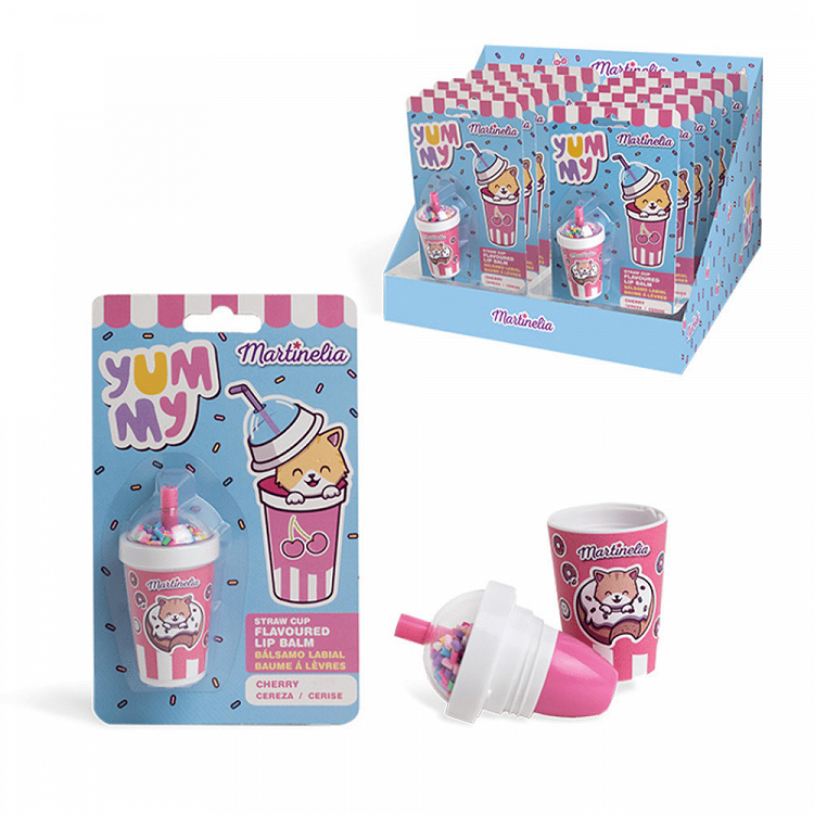 Lip Balm 7gr Κεράσι YUMMY Straw Cup
