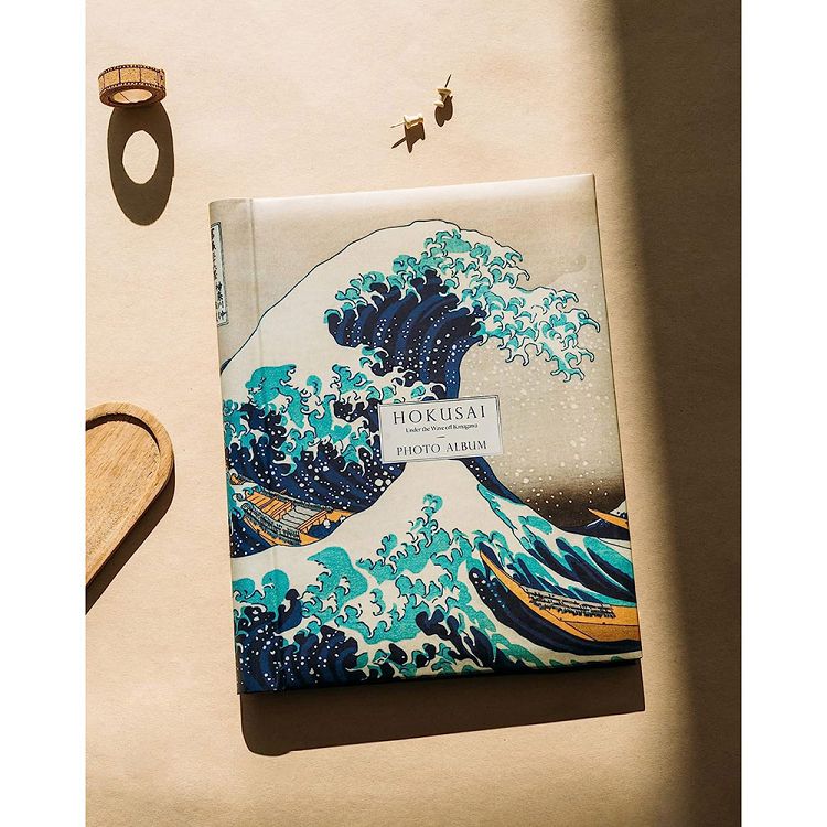 Φωτο-Άλμπουμ 24X32εκ με 30 Αυτοκόλλητα Φύλλα HOKUSAI by Kokonote