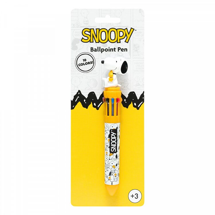 3D Στυλό με 10 Χρώματα SNOOPY Lazy Days