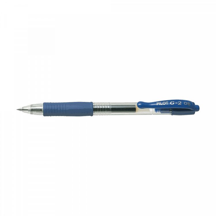 Στυλό Μπίλιας 0.5mm Fine PILOT G-2+ (PLUS) Μπλε BEGREEN, σε Κουτί 12τμχ