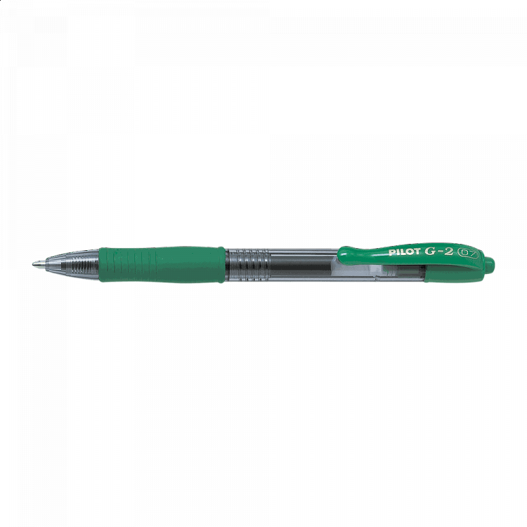 Στυλό Μπίλιας 0.7mm PILOT G-2 Πράσινο, σε Κουτί 12τμχ
