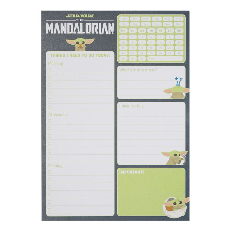 Καθημερινό Πλάνο To Do List Α5 54Φ THE MANDALORIAN