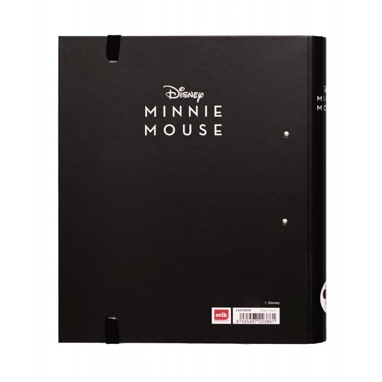Premium Κλασέρ 2 κρίκων με Λάστιχο DISNEY Minnie Mouse Rocks The Dots