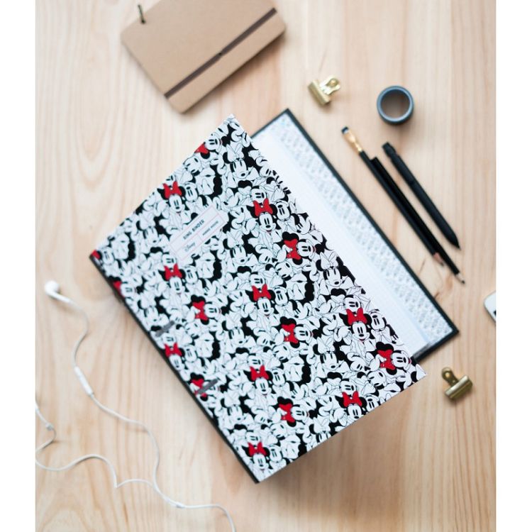 Premium Κλασέρ 2 κρίκων με Λάστιχο DISNEY Minnie Mouse Rocks The Dots
