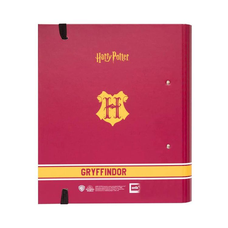 Premium Κλασέρ 2 κρίκων με Λάστιχο HARRY POTTER Gryffindor
