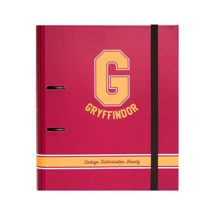 Premium Κλασέρ 2 κρίκων με Λάστιχο HARRY POTTER Gryffindor