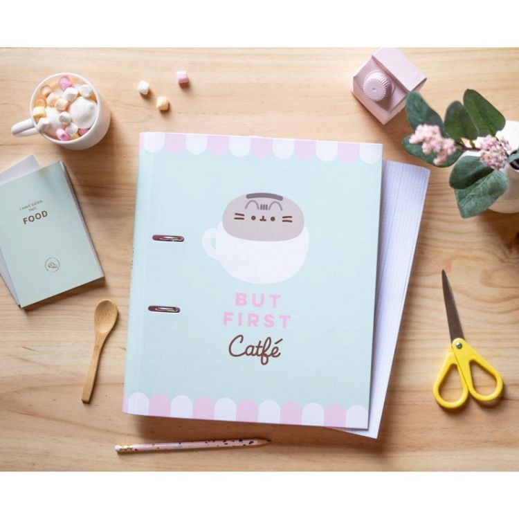 Premium Κλασέρ 2 κρίκων με Λάστιχο PUSHEEN Foodie Collection