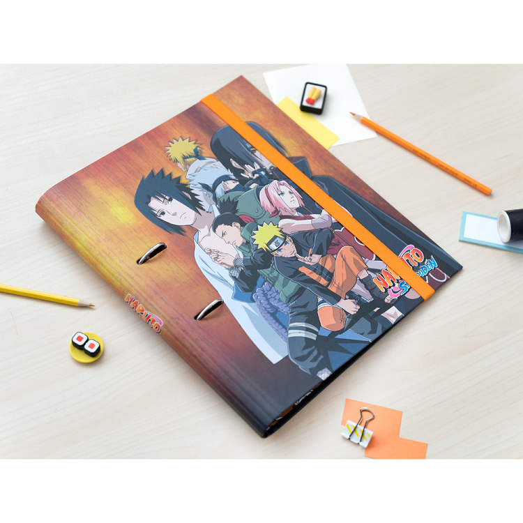 Premium Κλασέρ 2 κρίκων με Λάστιχο NARUTO (Anime Collection)