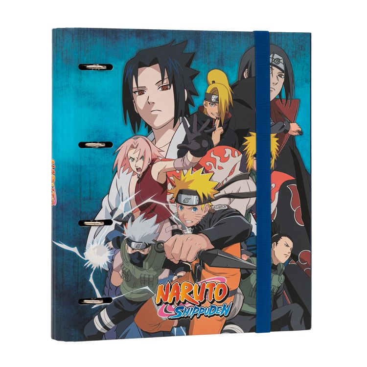 Premium Κλασέρ με Λάστιχο 4 κρίκων NARUTO (Anime Collection)