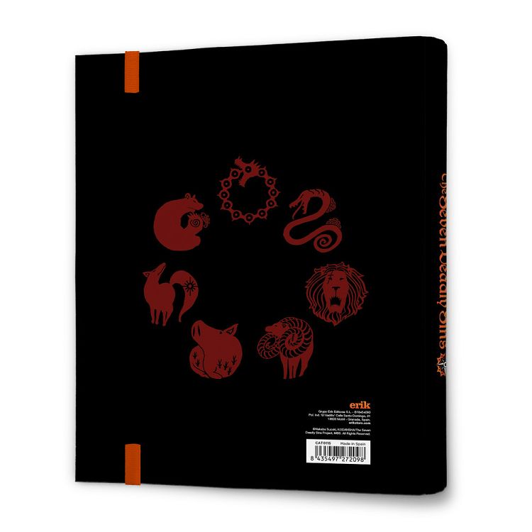 Premium Κλασέρ με Λάστιχο 4 κρίκων THE SEVEN DEADLY SINS (Anime Collection)