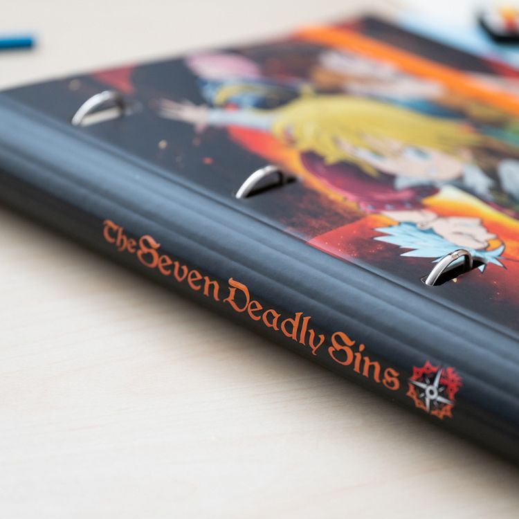 Premium Κλασέρ με Λάστιχο 4 κρίκων THE SEVEN DEADLY SINS (Anime Collection)
