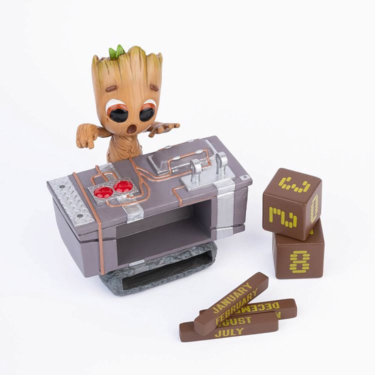 Διαρκές 3D Ημερολόγιο MARVEL Groot Death Button