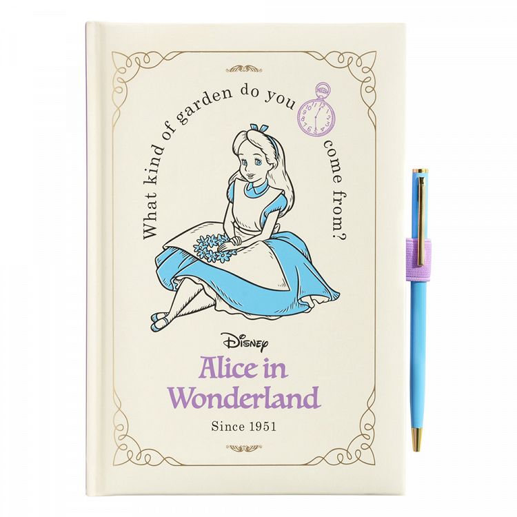 Premium Τετράδιο με Στυλό Α5 96σελ των 100γρ DISNEY Η Αλίκη στη Χώρα των Θαυμάτων