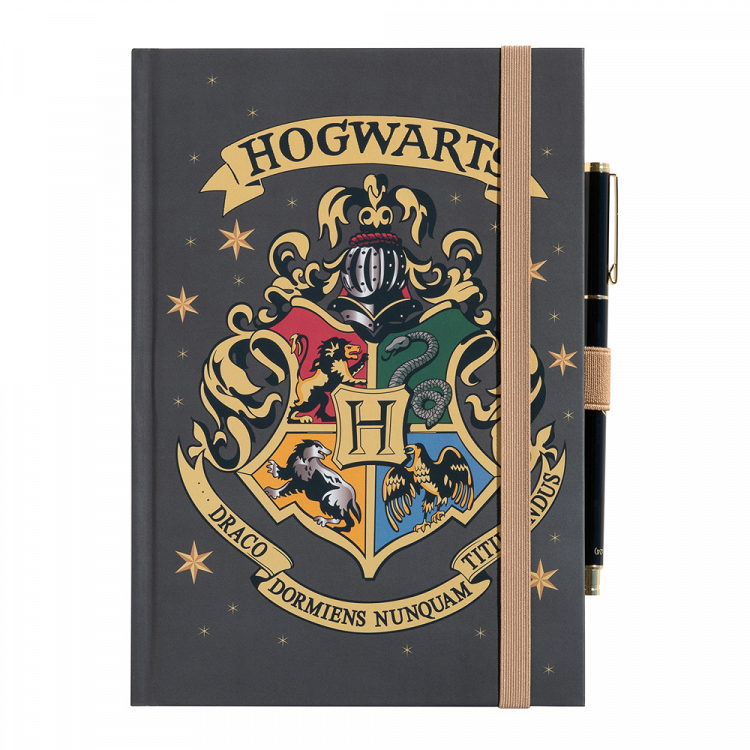 Premium Τετράδιο Α5 με Στυλό HARRY POTTER Hogwarts