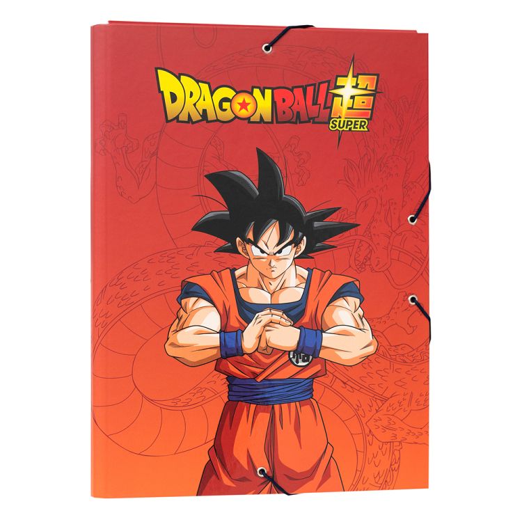 Κουτί σκληρό, 3cm ράχη, με Λάστιχο A4 DRAGON BALL (Anime Collection)