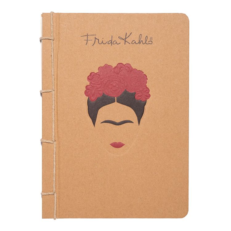 Τετράδιο Δετό Eco Vintage A5/15X21 με Τελίτσες FRIDA KAHLO