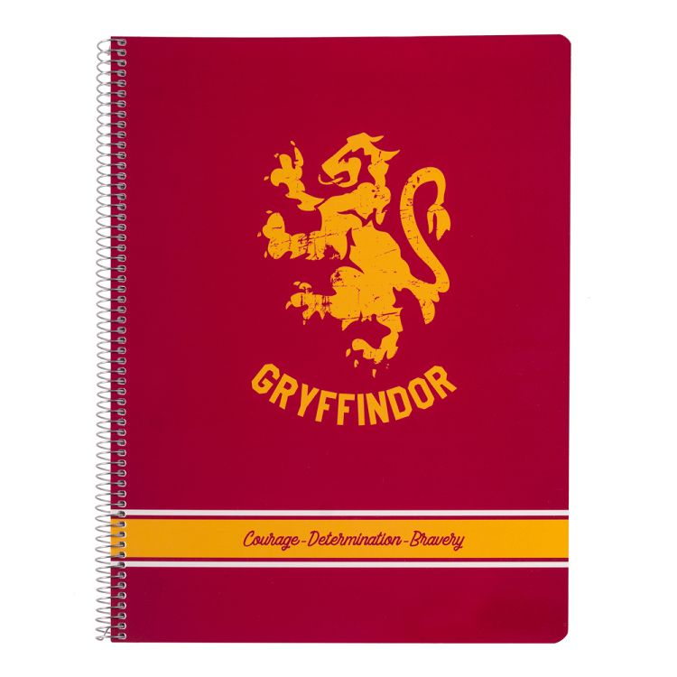 Τετράδιο A4 PP Περφορέ HARRY POTTER Gryffindor