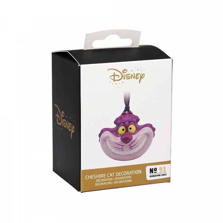 Κρεμαστό Διακοσμητικό Στολίδι 7εκ DISNEY Η Αλίκη στη Χώρα των Θαυμάτων Cheshire