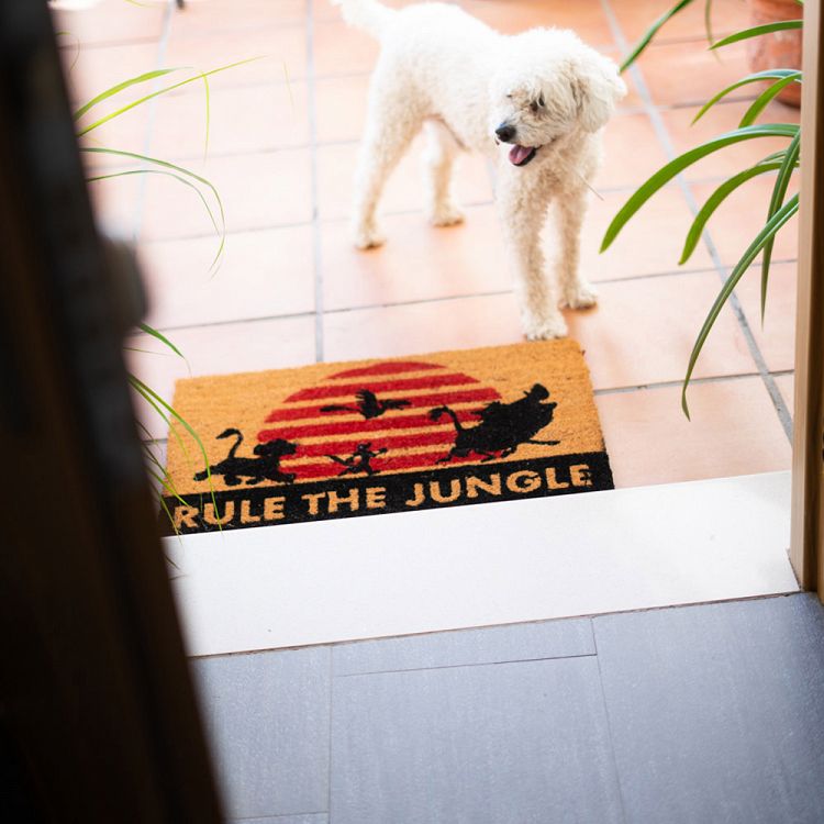 Πατάκι Εισόδου DISNEY Ο ΒΑΣΙΛΙΑΣ ΤΩΝ ΛΙΟΝΤΑΡΙΩΝ Rule the Jungle