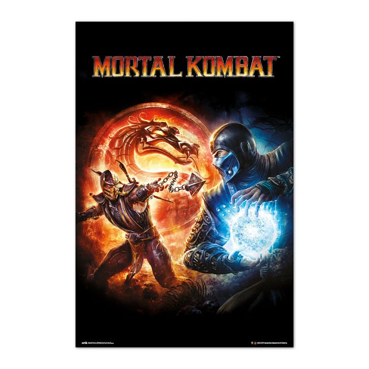 Αφίσα 61Χ91,5εκ. MORTAL KOMBAT 9 Videogame