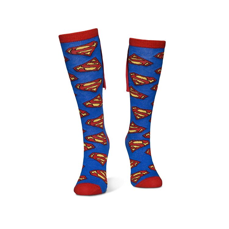 Knee High Κάλτσες με Μπέρτα 1τμχ 39/42 WARNER Superman